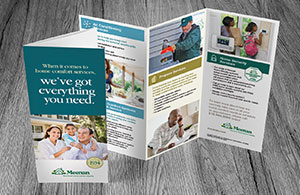 Company brochures with all the information you need